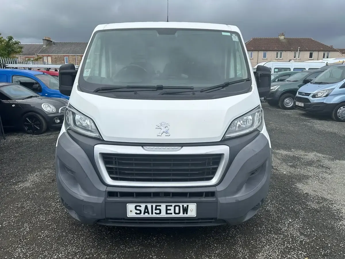 Used Peugeot Boxer 110 HP (80 kW) 2015 White Van