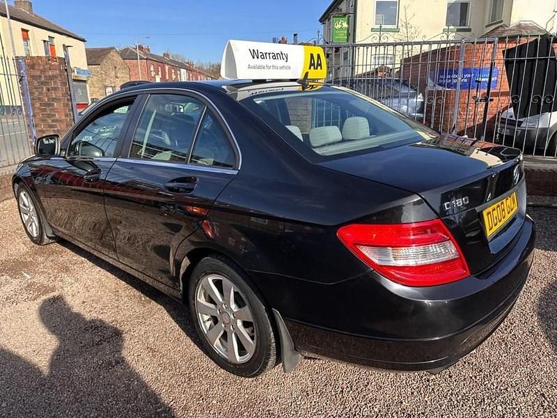 Used Mercedes C180 SE 156 HP (114 kW) 2008 Black Sedan