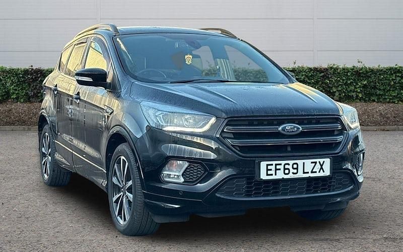 Black Used 2019 Ford Kuga ST-Line SUV | £14,590 (Fair price) - Image 1/4