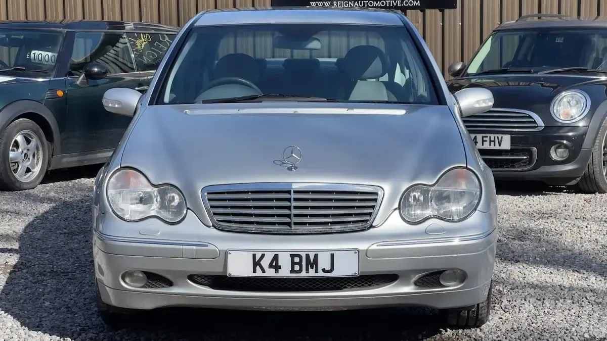 Used Mercedes C180 Elegance 2002 Silver Sedan