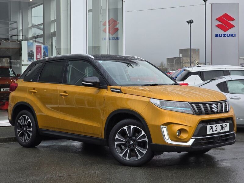 Yellow Used 2021 Suzuki Vitara SZ5 SUV | £16,995 (A bit pricey) - Image 1/4