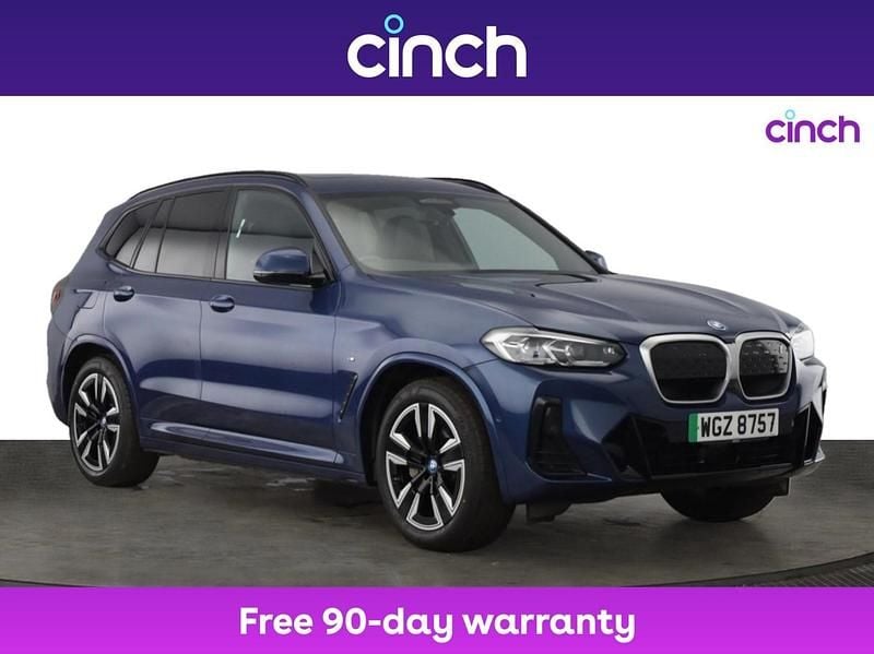 Blue Used 2022 BMW iX3 M Sport SUV | £20,999 (Fair price) - Image 1/3