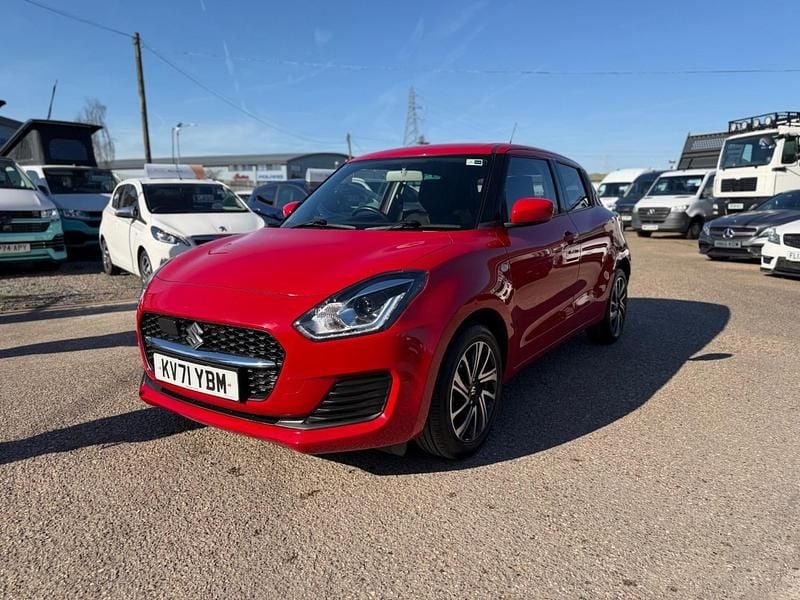 Usado Suzuki Swift SZ-L 83 HP (61 kW) 2021 Vermelho Citadino