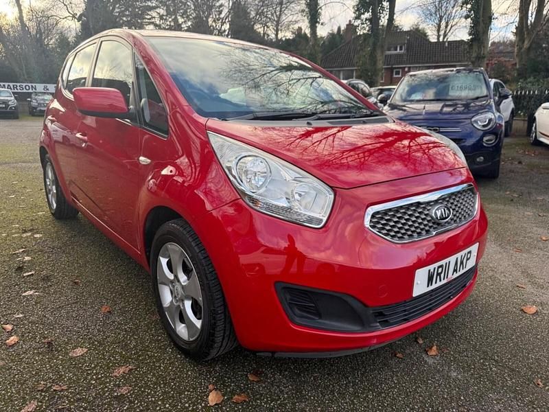 Red Used 2011 Kia Venga Hatchback | £3,995 (Fair price) - Image 1/4