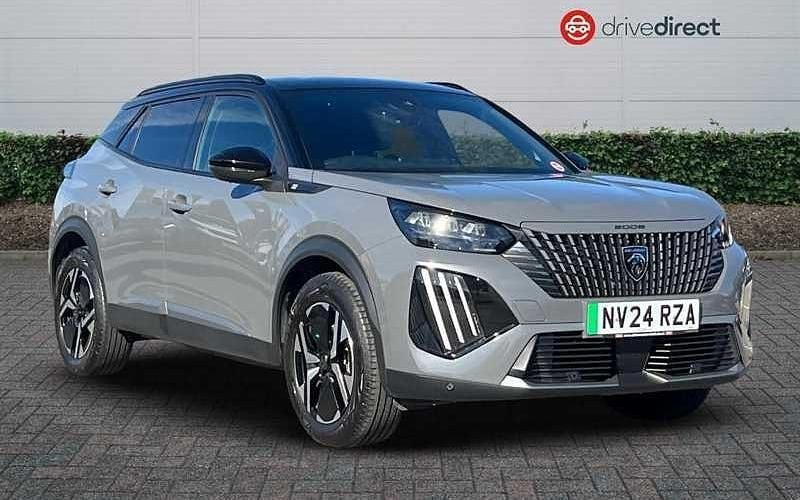 Metallic selenium grey Used 2023 Peugeot e-2008 GTi SUV | £17,841 (Expensive) - Image 1/4