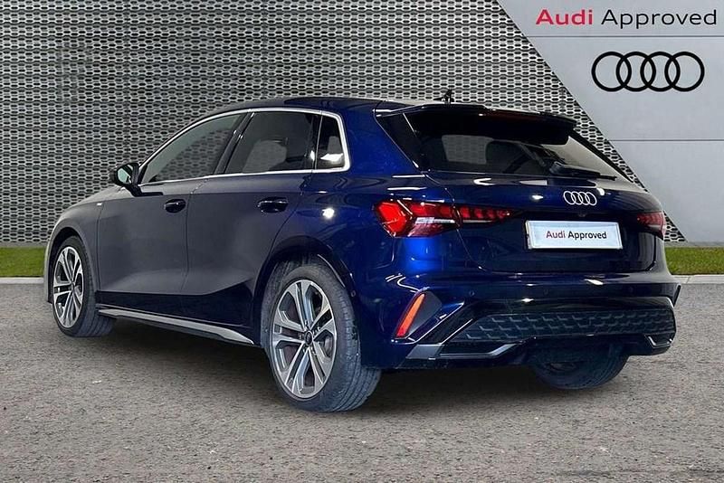 Used Audi A3 S-Line 147 HP (108 kW) 2025 Blue Hatchback