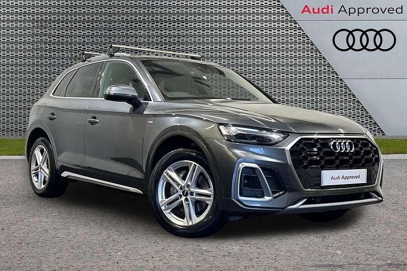 Grey Used 2022 Audi Q5 S-Line SUV | £28,299 (Good price) - Image 1/4