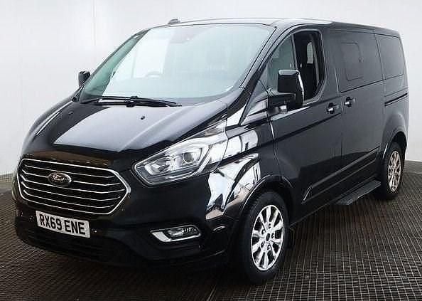 Used Ford Tourneo Custom Titanium 130 HP (95 kW) 2020 Black Van