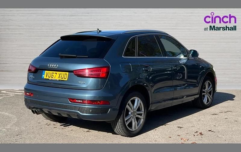 Used Audi Q3 S-Line 147 HP (108 kW) 2017 Blue SUV