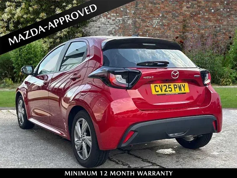 Used Mazda 2 Exclusive-Line 116 HP (85 kW) 2025 Red Hatchback