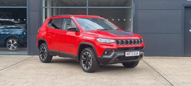 Used Jeep Compass Trailhawk 241 HP (177 kW) 2023 Red SUV