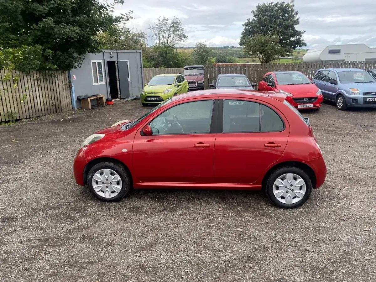 Used Nissan Micra Acenta 2008 Red Hatchback