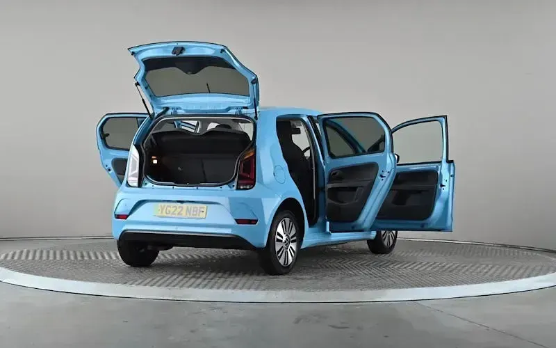 Used VW e-up! 60 kW (82 HP) 2021 Blue Hatchback
