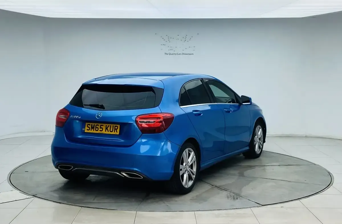 Used Mercedes A180 2015 Blue Hatchback