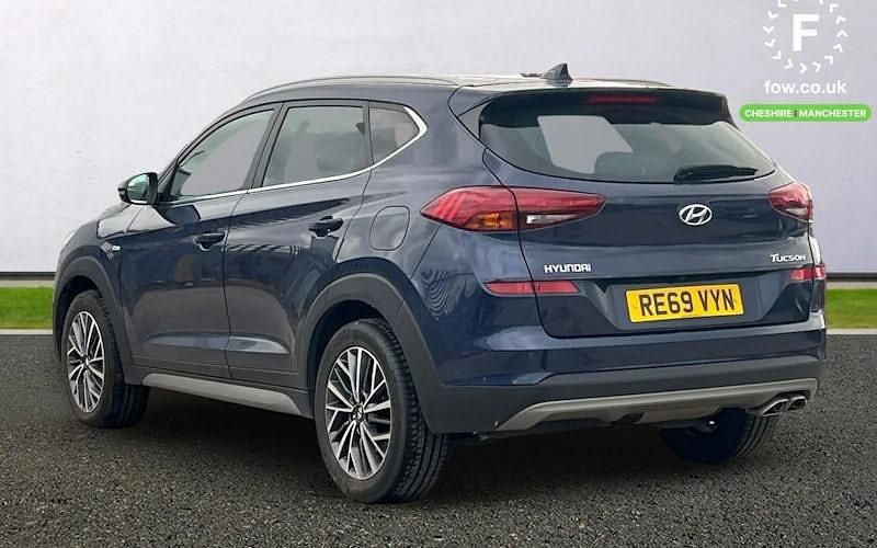 Used Hyundai Tucson Premium 136 HP (100 kW) 2019 Blue SUV