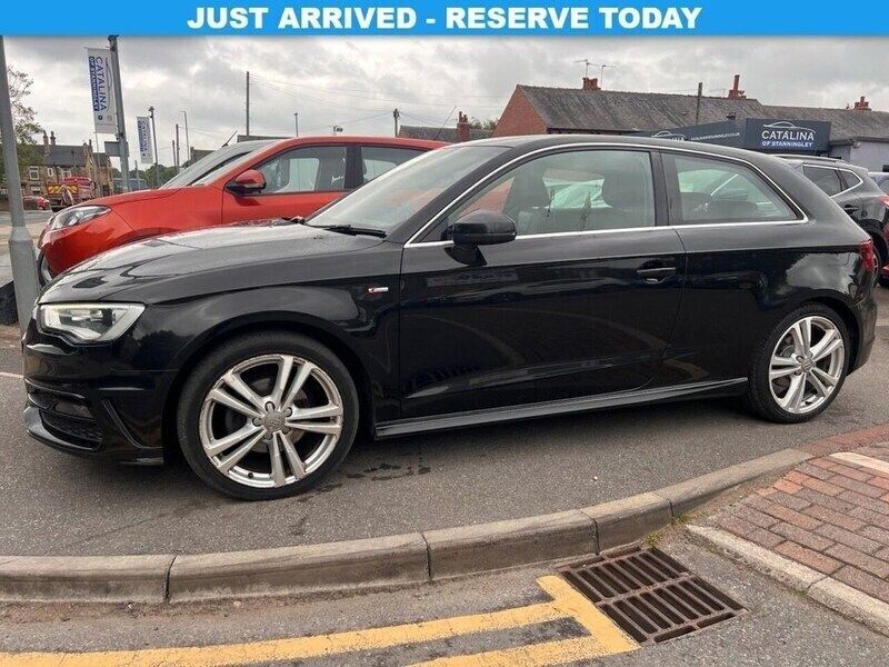 Black Used 2015 Audi A3 S-Line Hatchback | £10,000 (Fair price) - Image 1/4