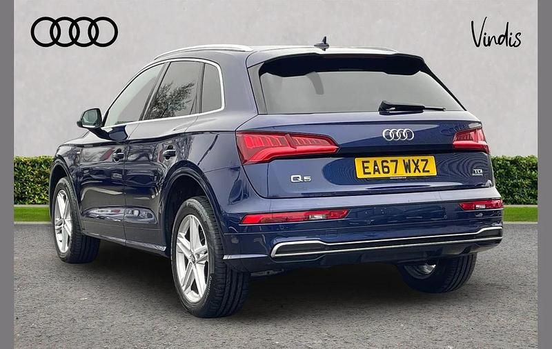 Used Audi Q5 S-Line 187 HP (137 kW) 2017 Blue SUV