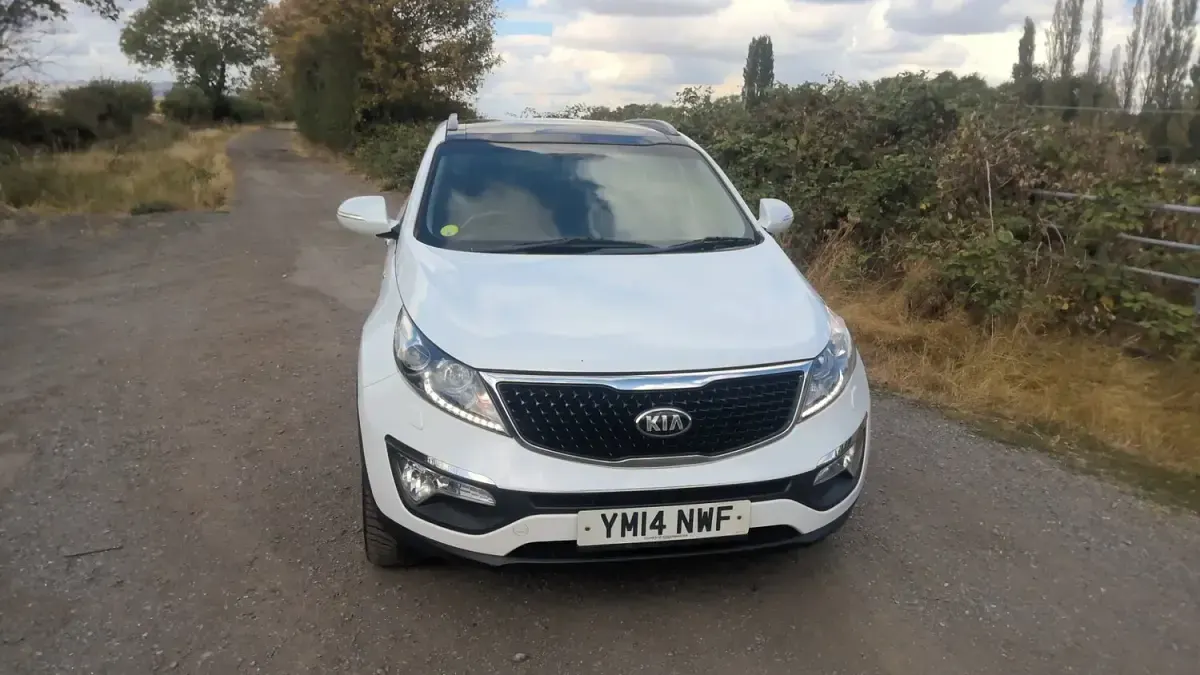 Used Kia Sportage 134 HP (98 kW) 2014 White SUV