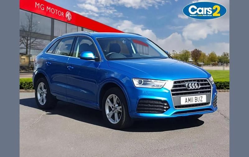 Used Audi Q3 Sport 150 HP (110 kW) 2017 Blue SUV