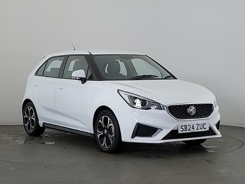 Used MG MG3 Exclusive 106 HP (77 kW) 2024 White Hatchback