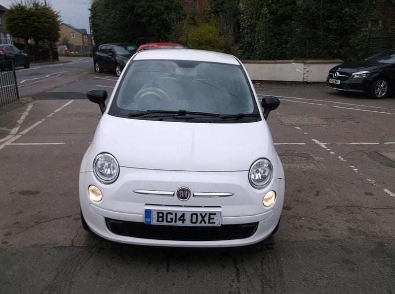 Used Fiat 500 Pop 69 HP (50 kW) 2014 White Hatchback