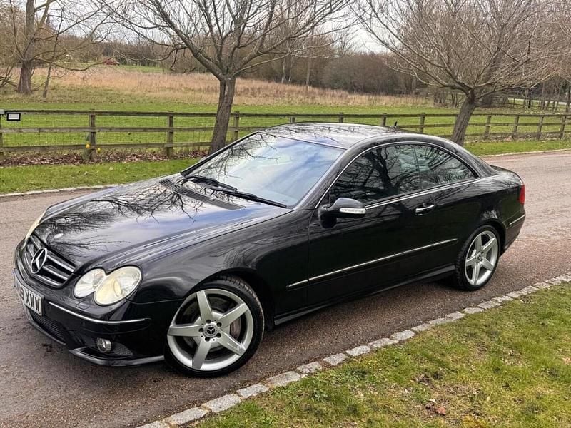 Used Mercedes CLK350 2009 Black Coupe