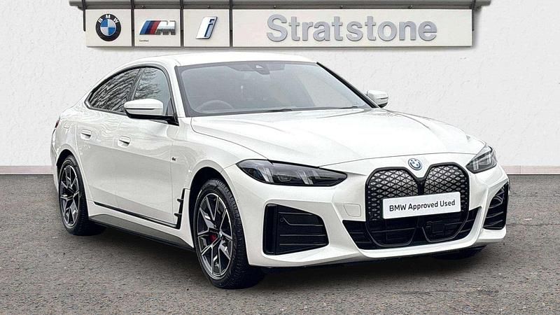 New BMW i4 M Sport 207 kW (282 HP) 2025 White Sedan