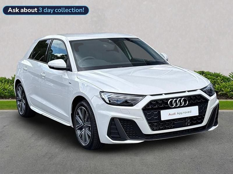 White New 2025 Audi A1 S-Line Hatchback | £22,499 (Good price) - Image 1/4