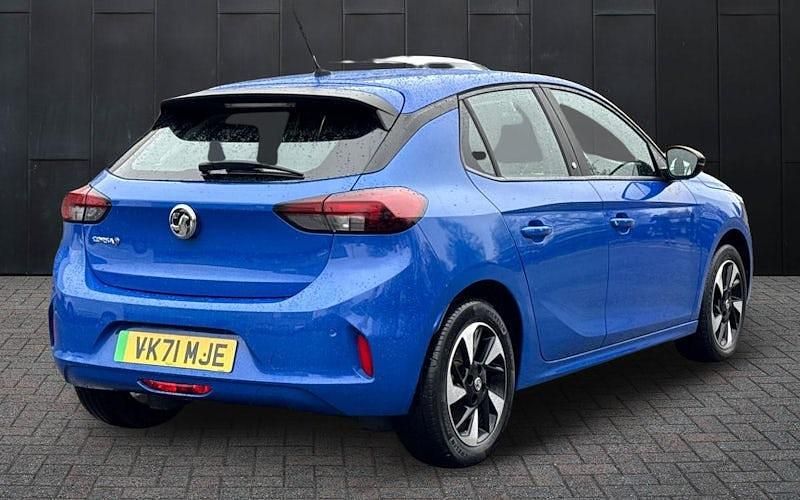 Used Vauxhall Corsa-e 100 kW (136 HP) 2020 Blue Hatchback