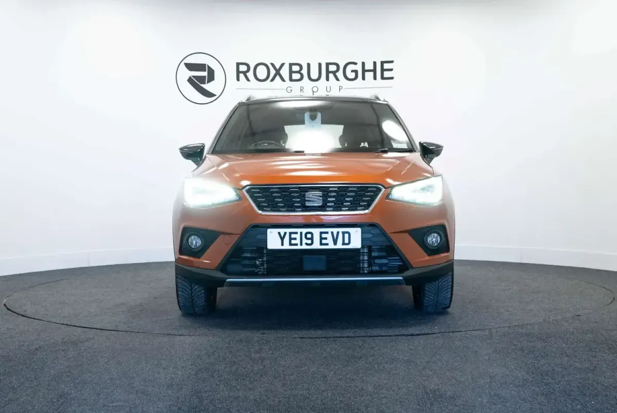Begagnad Seat Arona XCELLENCE 95 HK (69 kW) 2019 Orange SUV
