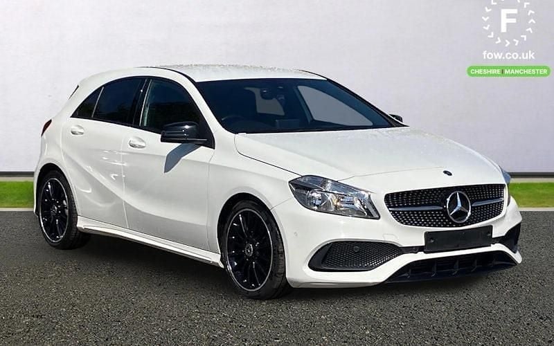 Used Mercedes A160 Active 102 HP (75 kW) 2018 White Hatchback