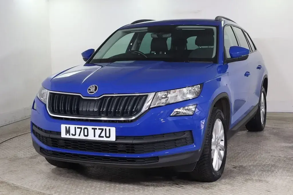 Usado Skoda Kodiaq SE 150 HP (110 kW) 2020 Azul SUV