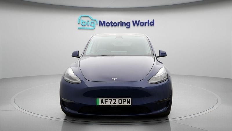 Used Tesla Model Y Long Range AWD 378 kW (514 HP) 2022 Blue SUV