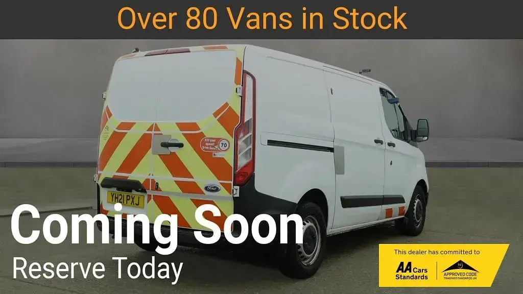 Used Ford Transit Custom S 2021 White Van