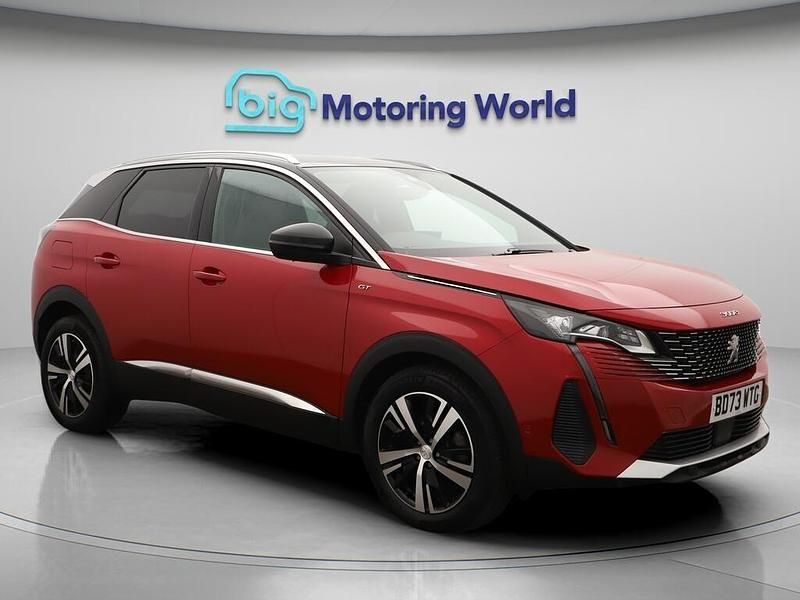 Red Used 2023 Peugeot 3008 GTi Hatchback | £19,300 (Good price) - Image 1/4
