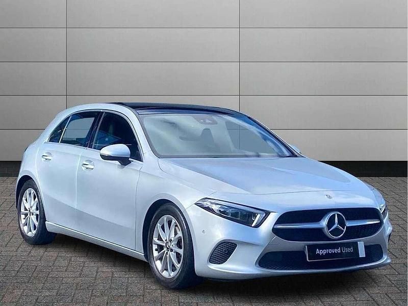 Silver Used 2020 Mercedes A180 Premium Plus Hatchback | £19,995 (Expensive) - Image 1/4