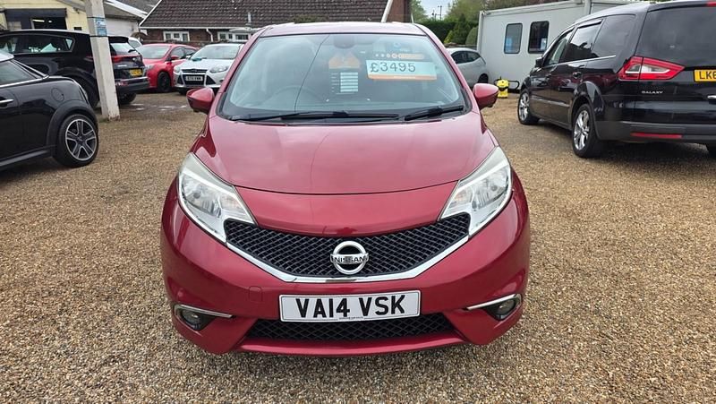 Używany Nissan Note S 98 KM (72 kW) 2014 Czerwony Hatchback