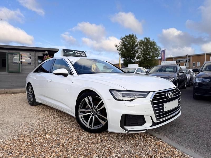 White Used 2018 Audi A6 S-Line Sedan | £16,495 (Fair price) - Image 1/3