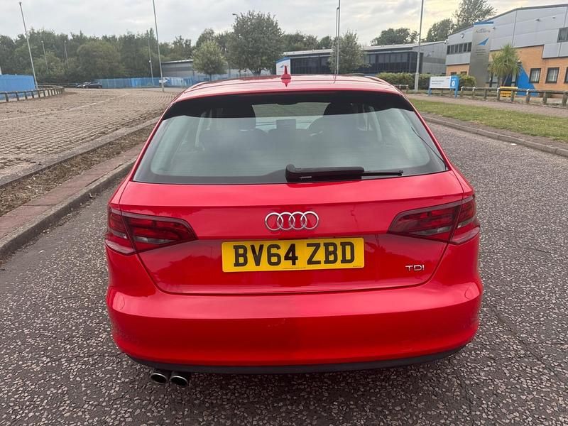 Used Audi A3 Sport 2014 Red Hatchback
