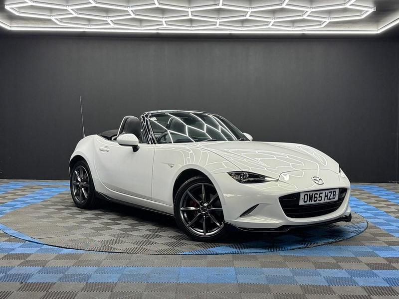 White Used 2016 Mazda MX5 Inclusive Cabriolet | £9,490 (Fair price) - Image 1/4
