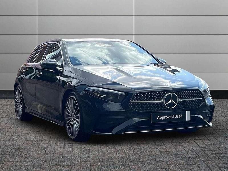 Black Used 2024 Mercedes A180 AMG Line Premium Plus Hatchback | £25,690 (Fair price) - Image 1/4
