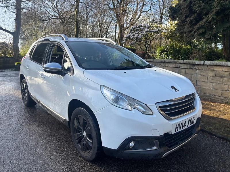 Second-hand Peugeot 2008 Allure 92 CP (67 kW) 2014 Alb SUV