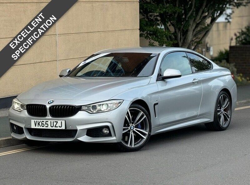 Silver Used 2015 BMW 435 M Sport Coupe | £9,995 (Fair price) - Image 1/4