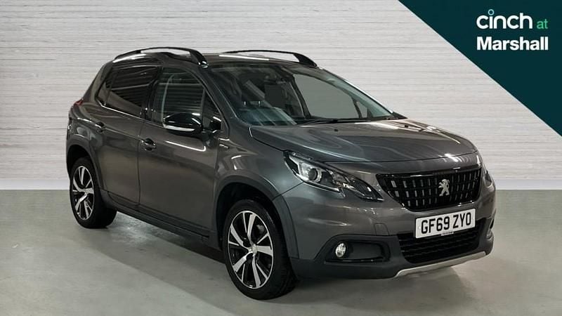 Grey Used 2019 Peugeot 2008 GT-line SUV | £9,487 (Super price) - Image 1/4