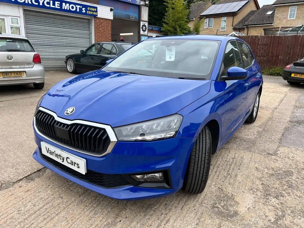 Used Skoda Fabia Comfort 2023 Blue Hatchback