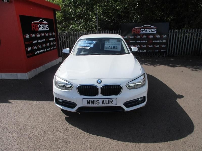 White Used 2015 BMW 118 Sport Line Hatchback | £7,295 (A bit pricey) - Image 1/4