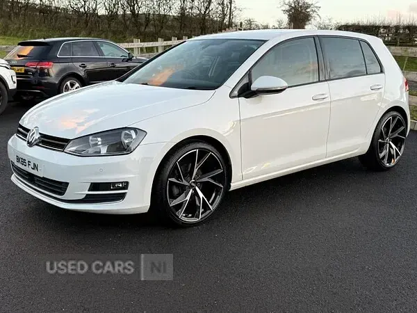 Used VW Golf VII GT 150 HP (110 kW) 2016 White Hatchback