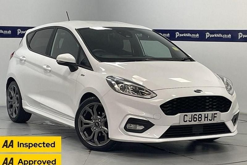 White Used 2019 Ford Fiesta ST-Line Hatchback | £9,656 (Fair price) - Image 1/1