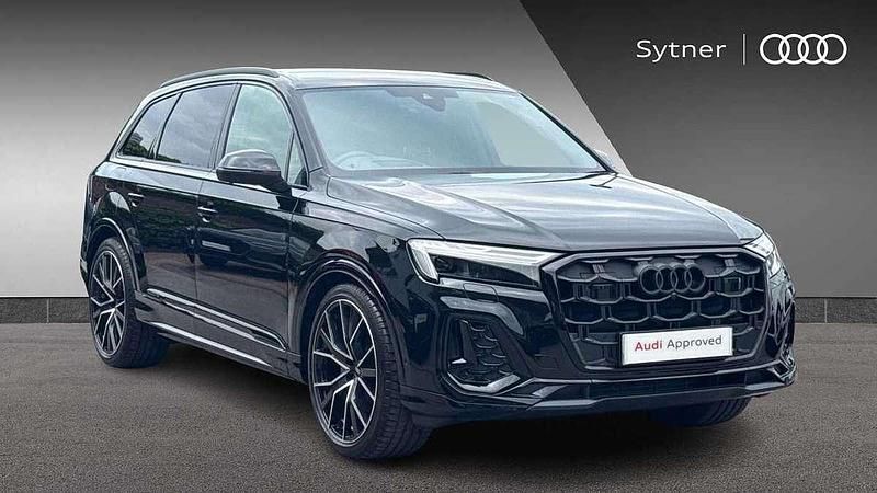 Black Used 2025 Audi Q7 Black Edition SUV | £67,500 - Image 1/4