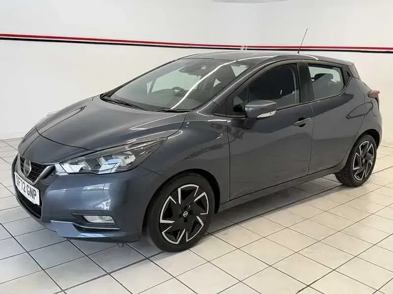 Used Nissan Micra Acenta 92 HP (67 kW) 2023 Grey Hatchback